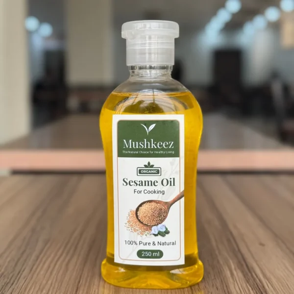 Cold-Pressed Sesame Oil for Cooking