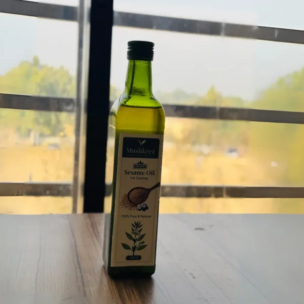 Cold-Pressed Sesame Oil for Cooking - 500 ML - Image 3